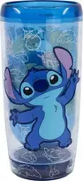 „Disney Stitch“ – vandeniui atsparus puodelis su dvigubomis sienelėmis iš „Ohana“ kolekcijos, 625 ml