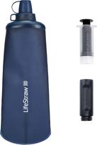 Life Straw Butelka z filtrem Peak Series Flex Squeeze Bottle 1L - mountain blue Uniwersalny | 7640144286316 | 7640144286316