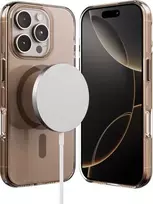 Crong Clear MAG Pro - dėklas Apple iPhone 16 Pro Max MagSafe desert