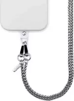 Crong Phone Crossbody - virvelė telefonui Sidabrinis Link