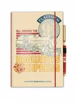 Harry Potter Haris Poteris - Užrašų knygelė A5 su rašiklio platforma 9 3/4