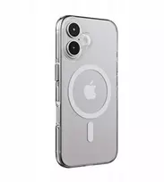 Crong Clear MAG Pro dėklas Apple iPhone 16 MagSafe skaidrus