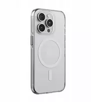 Crong Clear MAG Pro - dėklas Apple iPhone 15 Pro MagSafe skaidrus