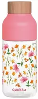 Gertuvė Quokka Ice - Ecozen Vanduo Bottle 570 ml (Rožinė Flowers)
