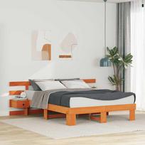 Lovos rėmas Ruda 160 x 200 cm Kietos pušies mediena