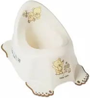 TEGA PO-046-119 Neslystantis puodukas su muzikine dėžute TEDDY BEAR smėlio spalvos
