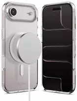 Crong Clear MAG Cover – MagSafe dėklas Apple iPhone Air, skaidrus