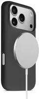 Crong Color Cover Magnetic - dėklas MagSafe Apple iPhone 17 Pro juodas