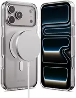„Crong Clear MAG“ dėklas – „MagSafe Apple iPhone 17 Pro Max“ skaidrus