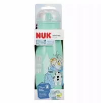 NUK Mini-Me Flip 2in1 kūdikio buteliukas Frozen 450 ml rožinis, 12+ mėn.