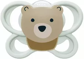 NUK Perfect Match Air BEAR čiulptukas 0-6 mėn., 1 vnt. dėžutėje