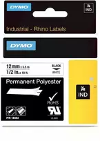 Delock Dymo RHINO permanentinis poliesterio lipdukas 12 mm x 5,5 m