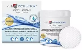JM SANTE Vet Protector Akys Clean – akių servetėlės – 50vnt