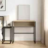 Makiažo stalas Sonoma ąžuolas 81 x 40 x 131 cm Apdirbta mediena