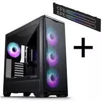 PHANTEKS Eclipse G400A PC-Gehäuse Bundle + Matrix LED - juodas