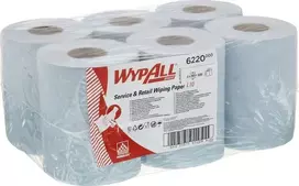 Kimberly-Clark Kimberly-Clark Wypall Reach – „Center Unwind“ popierinių rankšluosčių ritinėlių mažmeninė prekyba ir aptarnavimas – mėlynas