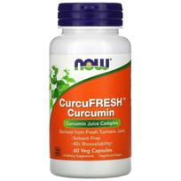 Now Foods „CurcuFRESH™“ ciberžolės sulčių kompleksas – 60 kapsulių