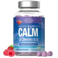 „Natural Vitality Calm“ magnio 180 mg – 60 guminukų