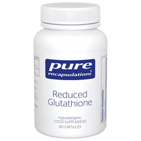 Pure Encapsulations Redukuotas glutationas – 60 kapsulių