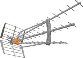 Kryptinė antena Televes DAT BOSS T-Force LR, ref. 149721 | 149721 | 8424450185377
