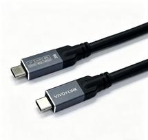 VivoLink Vivolink USB-C į USB-C kabelis 3m - USB4, 40Gbps, 100W PD, 8K, Enterprise-tested USB USB4 Gen 2x2 USB C 40Gbit/s Black | PROUSB4MM3 | 5715328266476