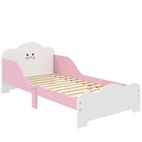 Vaikiška lova 143x77x60 cm Rožinė MDF