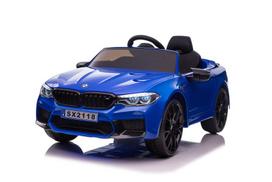 Vienvietis vaikiškas elektromobilis MUKUTISRIDES BMW M5 DRIFT, mėlynas