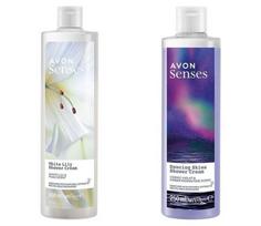 Avon dušo želė rinkinys White Lily ir Dancing Skies