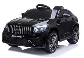 Vienvietis vaikiškas elektromobilis Mercedes Benz GLC 63S 4x4, juodas