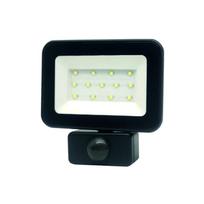 LED lauko prožektorius su davikliu TOPE TAMASENS 10 W, juodas
