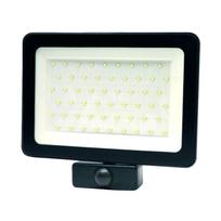 LED lauko prožektorius su davikliu TOPE TAMASENS 50 W, juodas