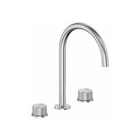 Bateria umywalkowa KFA KFA bateria umywalkowa 3-otworowa Moza 316L, inox 5042-213-22 | 5907571505529 | 5907571505529
