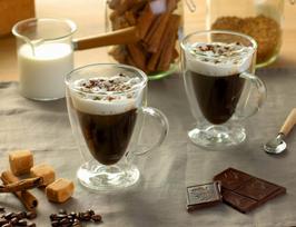 Mg Home Renza Latte stiklinės, 2 vnt., 300 ml