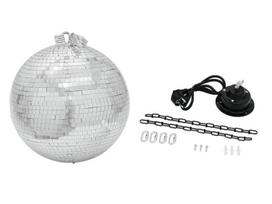 Veidrodinis disko rutulys Eurolite 30cm su varikliuku MD-1515