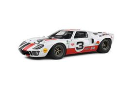 Diecast Modelis SOLIDO S1803010 FORD GT40 MK.1 ERIC DEAN DESIGN WHITE 2015 1/18