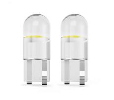 LED lemputės W5W-T10, COB, 3W, baltos