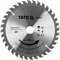 Yato pjovimo diskas medienai 160x36t x 20mm