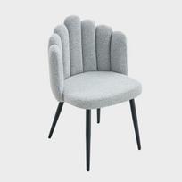 Homla Luxe Grey valgomojo kėdė – modernus komfortas elegantiškame dizaine