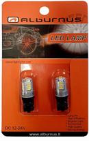LED lemputės T10 W5W CANBUS, 10SMD 3030