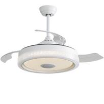 Lubų ventiliatorius 42″ su 32W LED ir RGB, 3 mentės, DC variklis, 1 vnt.