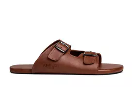 AHINSA  barefoot  šlepetės Sandals ruda