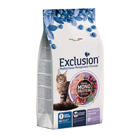 Exclusion Mediterraneo maistas sterilizuotoms, didelėms katėms su vištiena, 1,5 kg