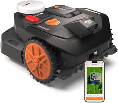 Vejos robotas Worx Landroid Vision WR304E, belaidis, valdoma programėle, iki 400 m²