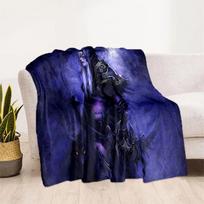 „World of Warcraft Pattern“ didelio dydžio manta sofos-lovos užvalkalas minkštas ir plaukuotas antklodė pledas Minkšta šilta flanelinė antklodė gerbėjų dovana 125x150cm 50x60inch