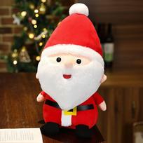 Kalėdiniai animaciniai pliušiniai žaislai, įdaryti Santa, Sniego senis, Elnias, pliušinės pagalvės lėlės Kalėdų dovanoms 23cm 90g