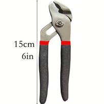 Generies Brands Straight Jaw Tongue and Groove Pliers,Water Pump Pliers Groove Joint Pliers,Carbon Steel,High-Visibility Handle