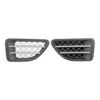 Front Fender Side Grille JAK500330WWH Side Fender Air Vent Grille Cover Trim Replacement for Land