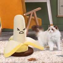 Cat Scratching Post Claw Scratcher Pet Supplies Banana Design Exercise Grinding Paws Frame