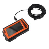 Industrial Endoscope IP68 4.3inch HD Screen 1080P 2600mAh Borescope Inspection Camera with 8 LED Lights