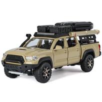 1/32 Toyota Tacoma Picku Wagon Alloy Model Car Toy Diecasts Metal Casting Sound and Light Car Toys for Children Vehicle geltona